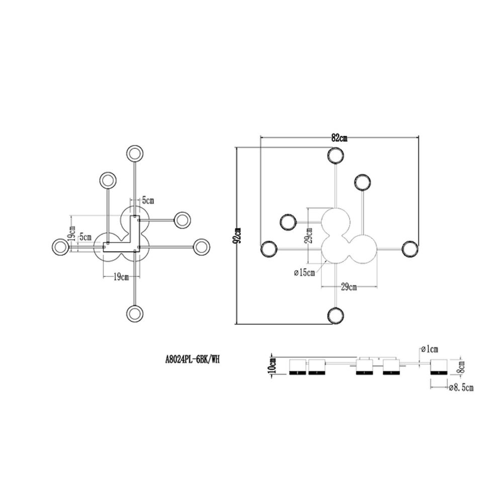 Потолочная люстра Arte Lamp