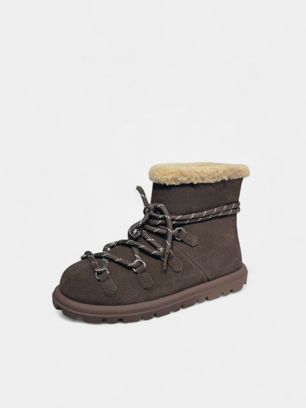 Ботинки с мехом