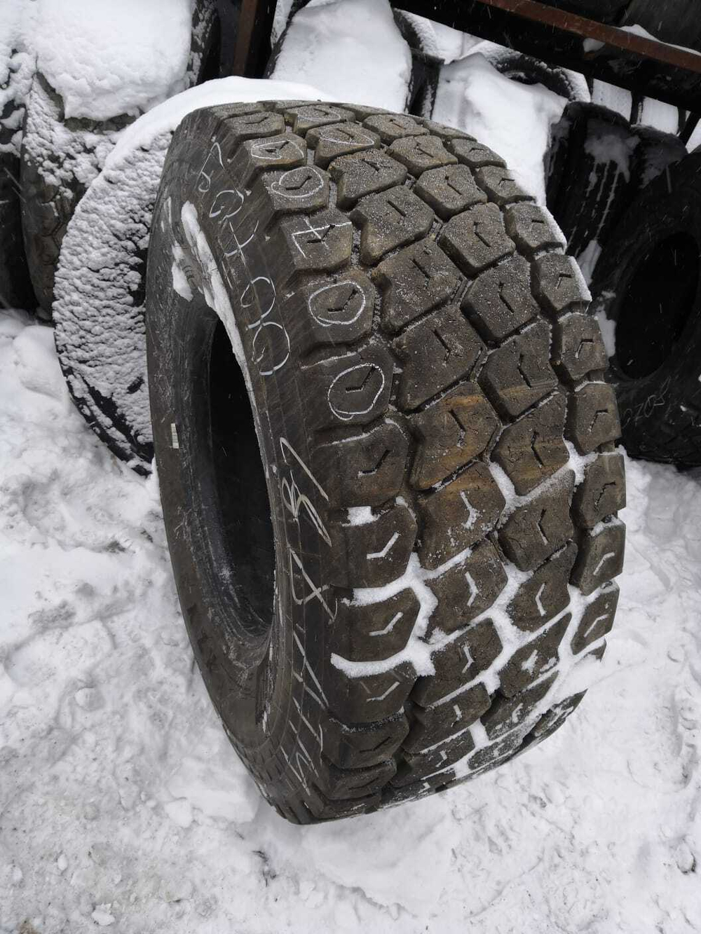 445/65RR22.5 Michelin XZY 3 шина б/у