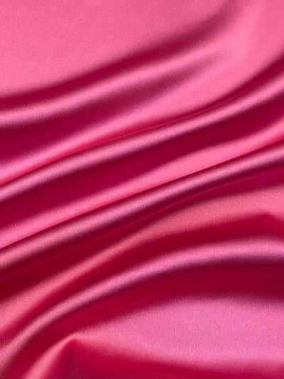Вискоза с ацетатом с эластаном атласная розовая
