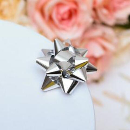 Бант-звезда №4,3, цвета ассорти, шт