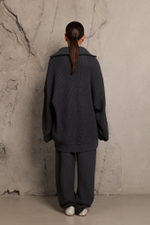 Брюки вязаные