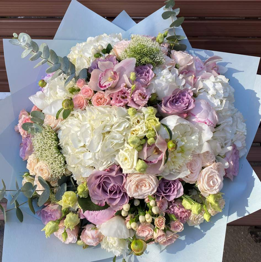 Букет цветов «Краски нежности»