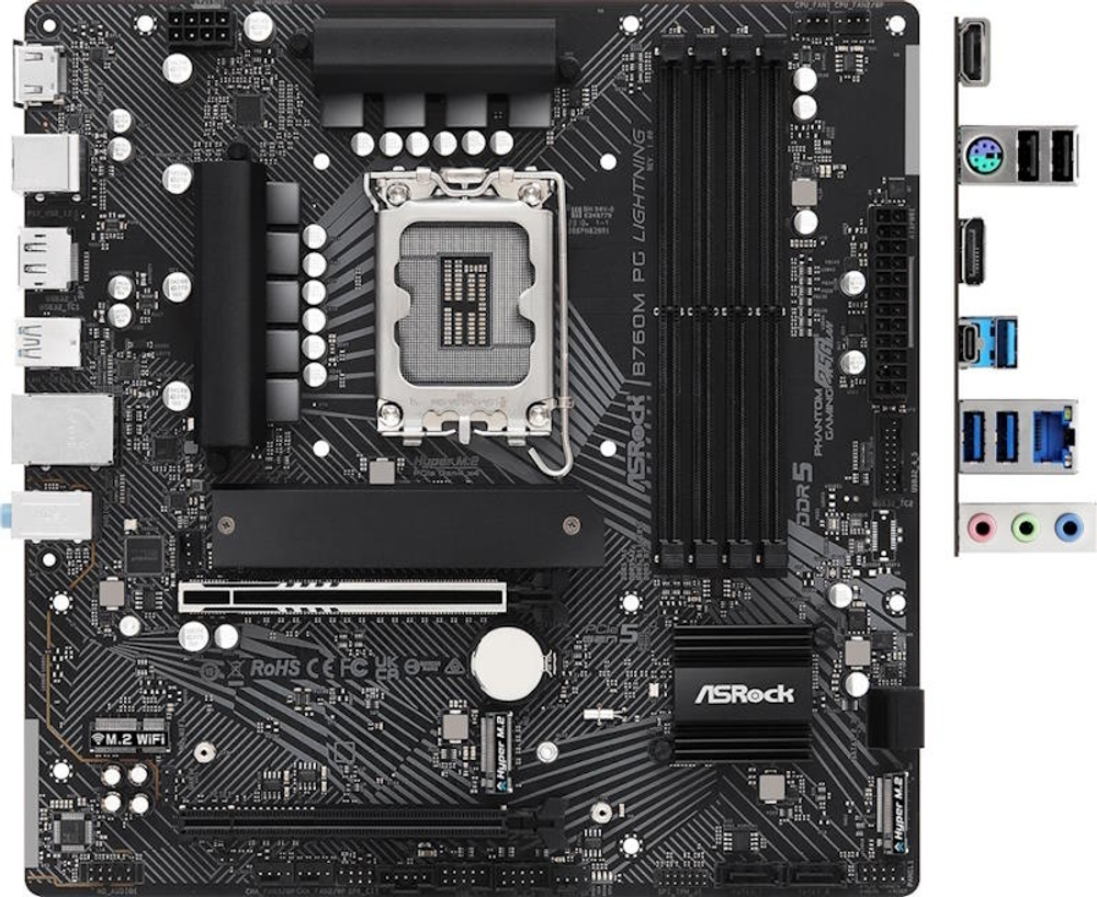 Материнская плата ASRock B760M PG Lightning