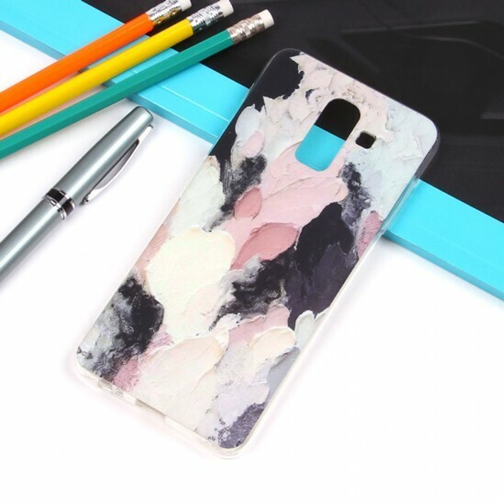 Матовый чехол для Samsung Galaxy J8 (2018), 010731