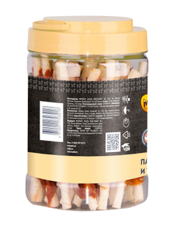 Лакомство Мнямс На каждый день для собак Палочки с куриным и утиным мясом 340 г