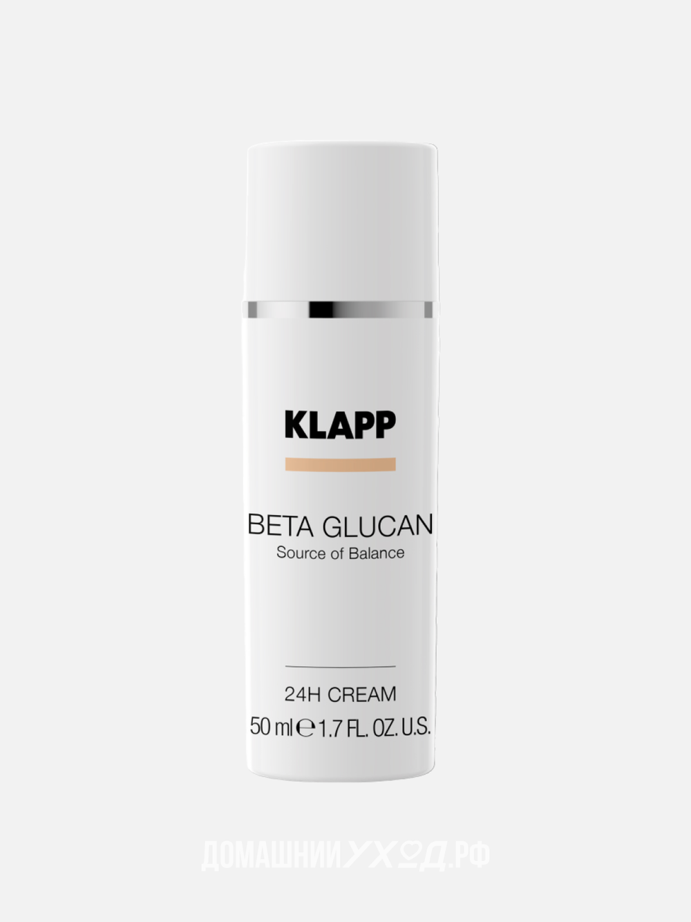 Крем-уход 24 часа Beta Glucan 24h Cream, Klapp, 50 мл