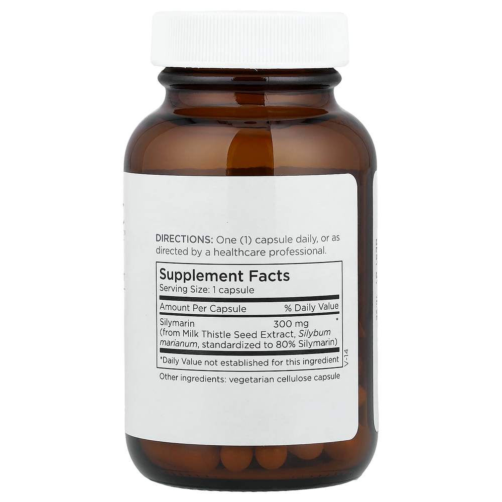 Metabolic Maintenance, Силимарин, стандартизированный экстракт расторопши, 300 мг, 60 капсул