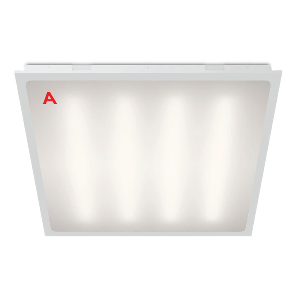 Светильник CLIP-IN ДВО04-051 с БАП EM3 36Вт 4000К IP54 Матовый 4100лм 600х600х50мм WOLTA PRO