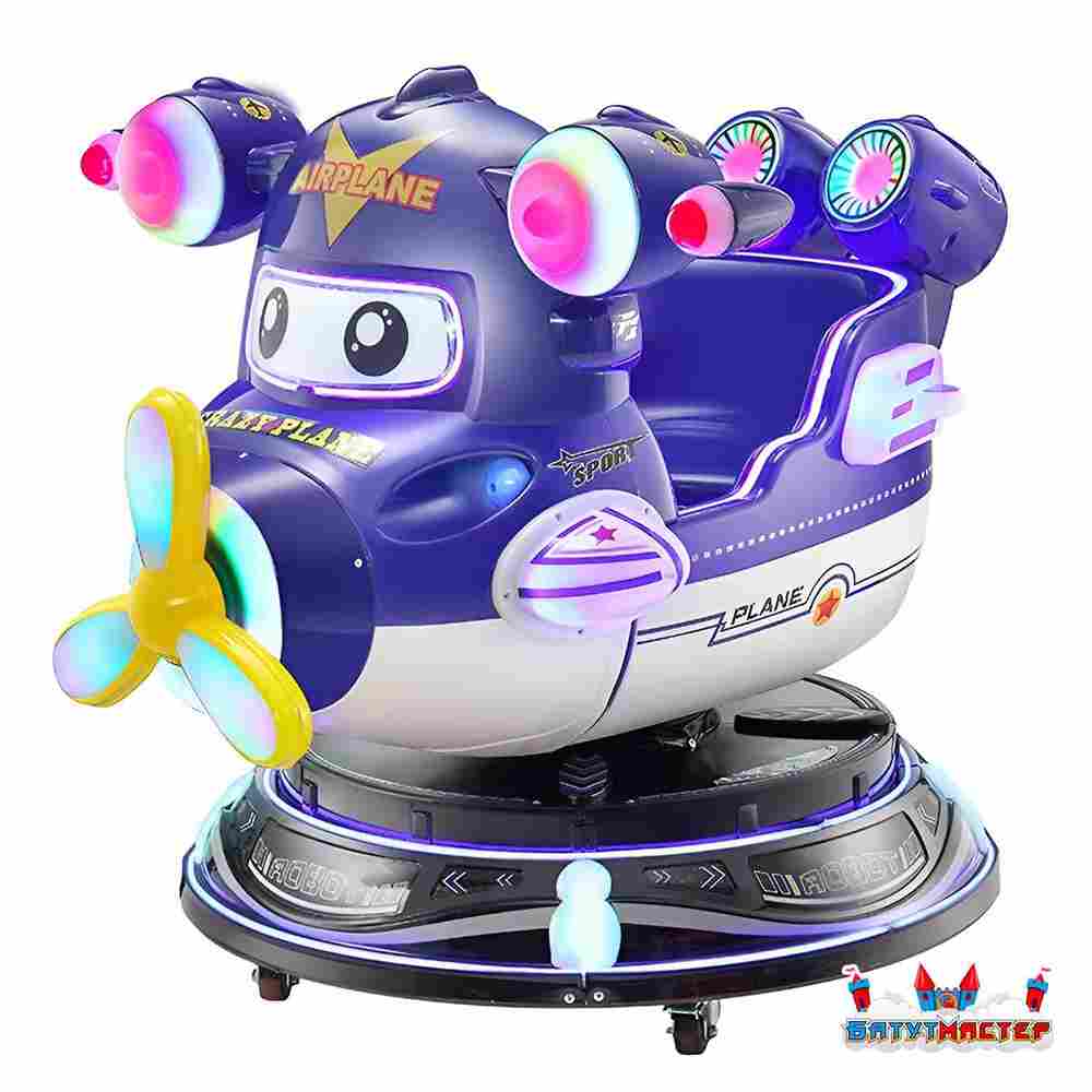 Коммерческая детская качалка «Галактический рейс» 1,13×0,57×1,03 м