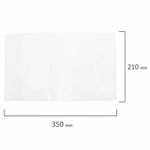 Обложки ПВХ для тетрадей и дневников, НАБОР "10 шт. + 1 шт. в ПОДАРОК", ПЛОТНЫЕ, 110 мкм, 210х350 мм, прозрачные, BRAUBERG, 272697