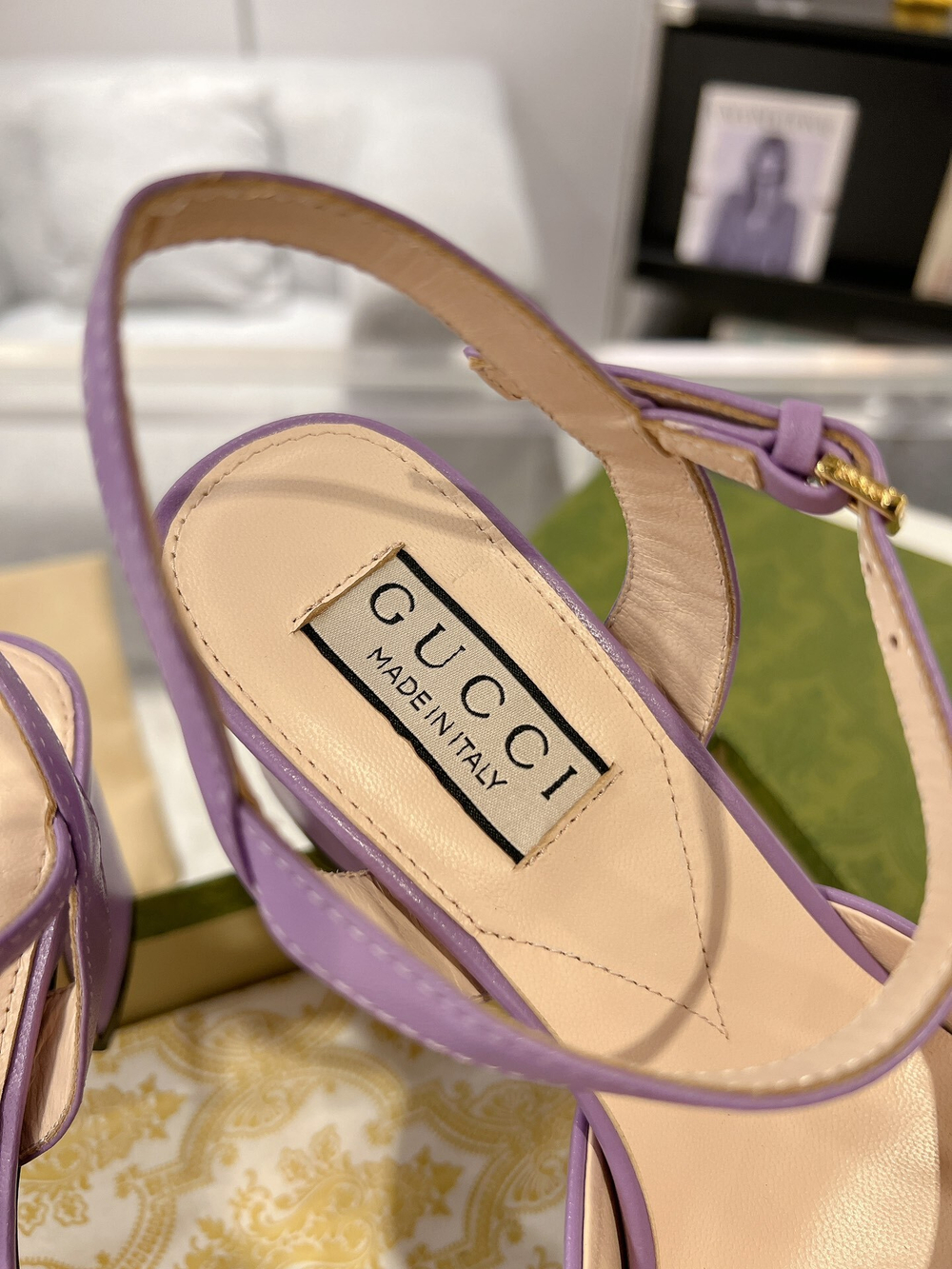 Gucci Horsebit Sandal 6.5 cm