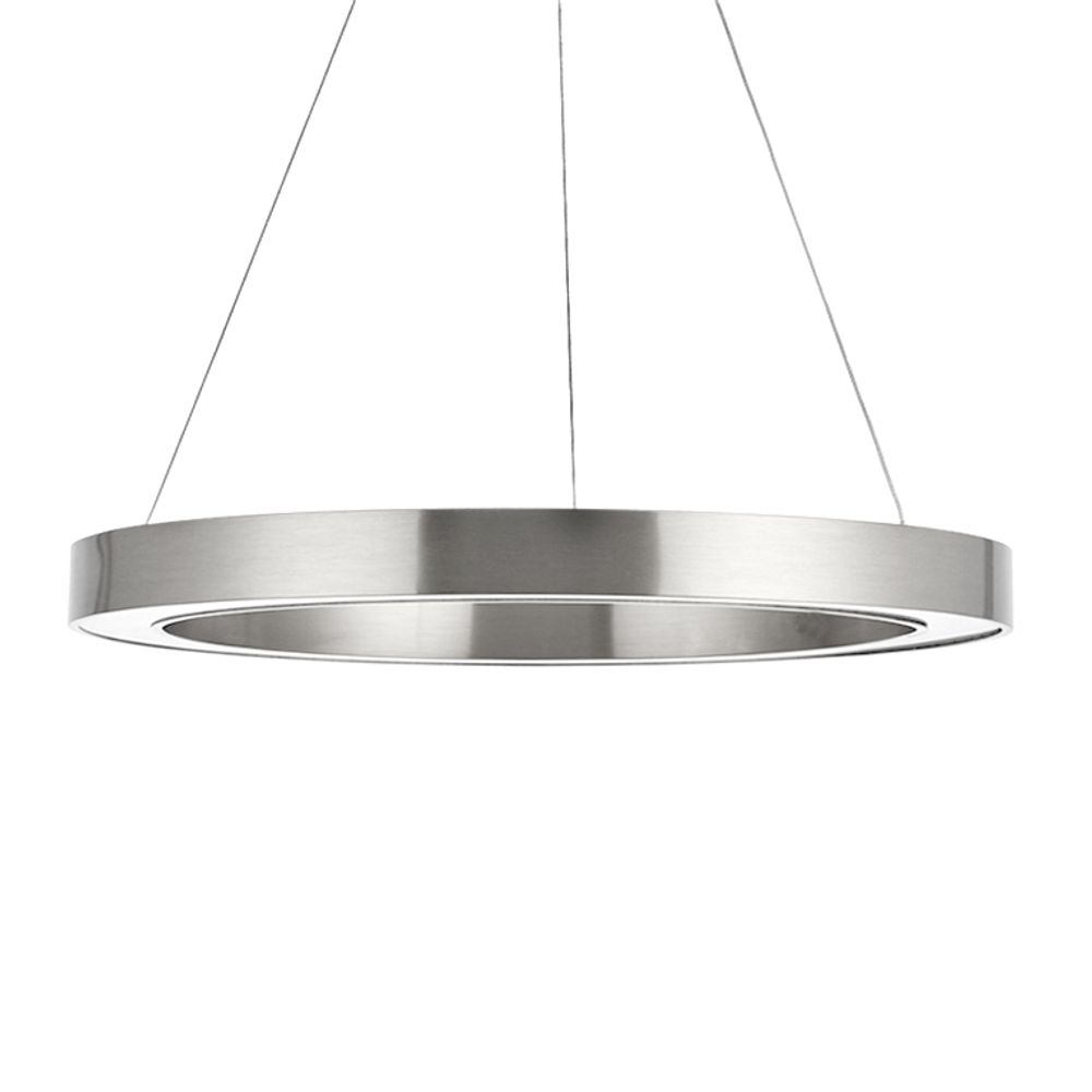 Подвесной дизайнерский светильник  Light Ring by HENGE (никель)