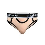 Мужские трусы брифы с вырезом розовые DARKZONE DZN6258