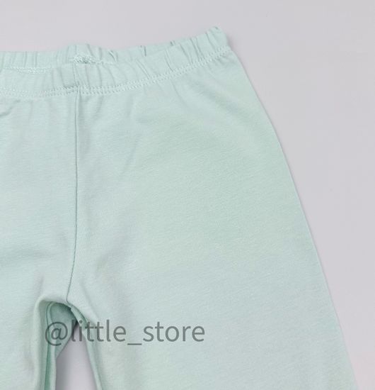 Бриджи хлопковые "Ромашковое лето" голубая дымка