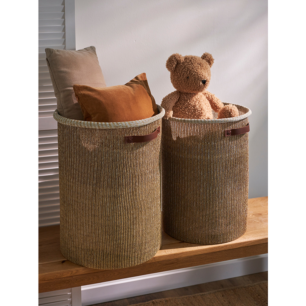 Корзина для хранения Sustainable collection, 42х55 см | бежевая