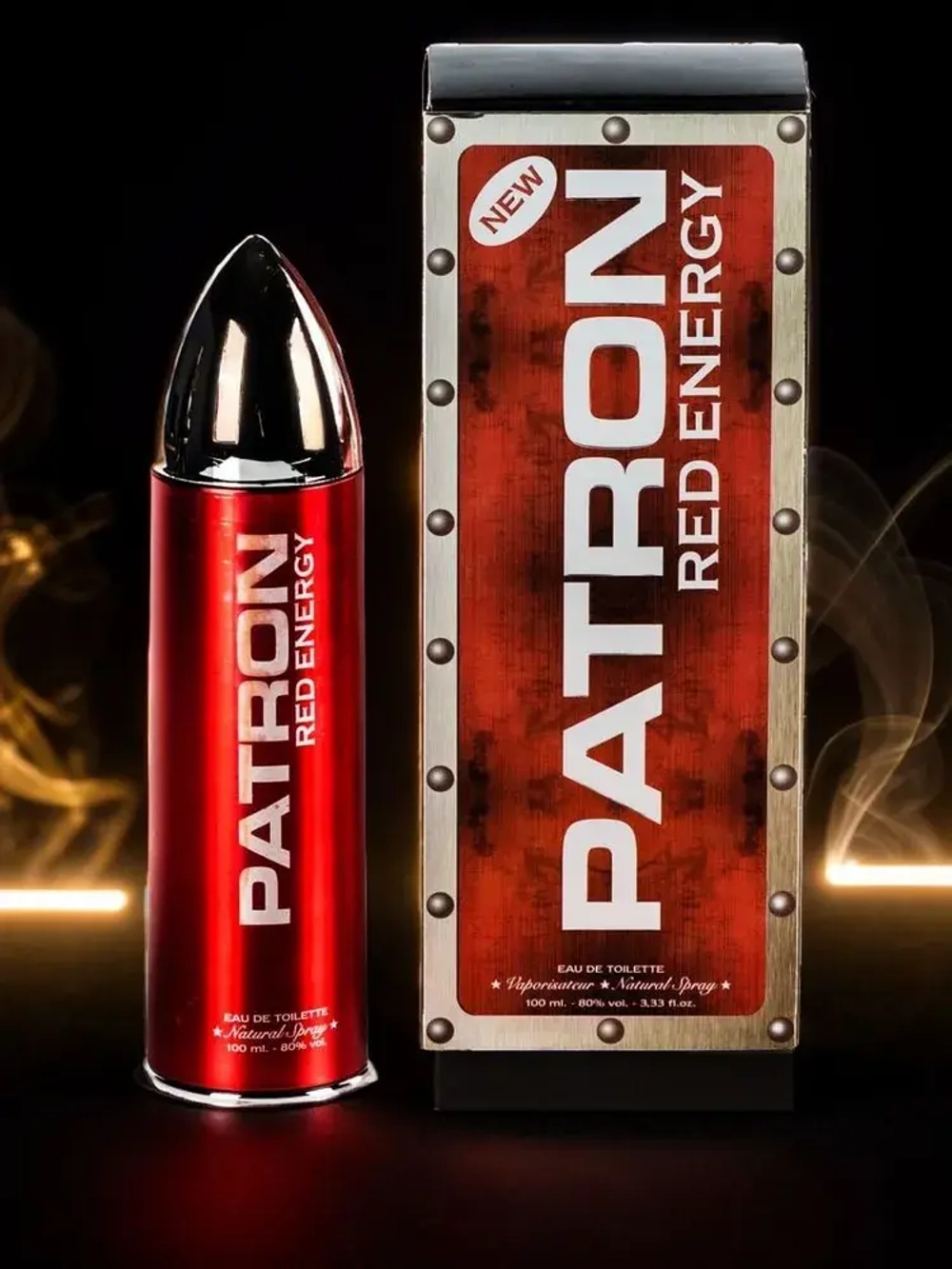 Туалетная вода для мужчин "PATRON RED ENERGY" 100мл Россия