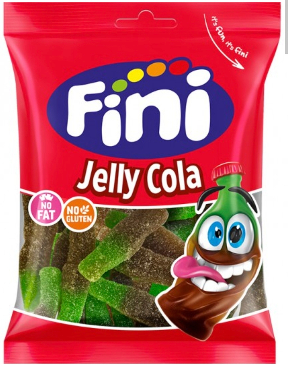 Мармелад жев."Кола бутылочка в сахаре" 90гр /FINI Испания/