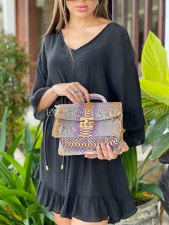 Сумка из кожи питона BG -367