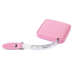 "Gamma" SSL-150 Рулетка портновская кожзаменитель пластик 150 см в блистере №02 розовая