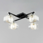 Citilux Вирта CL139145 Люстра потолочная Чёрная Матовая