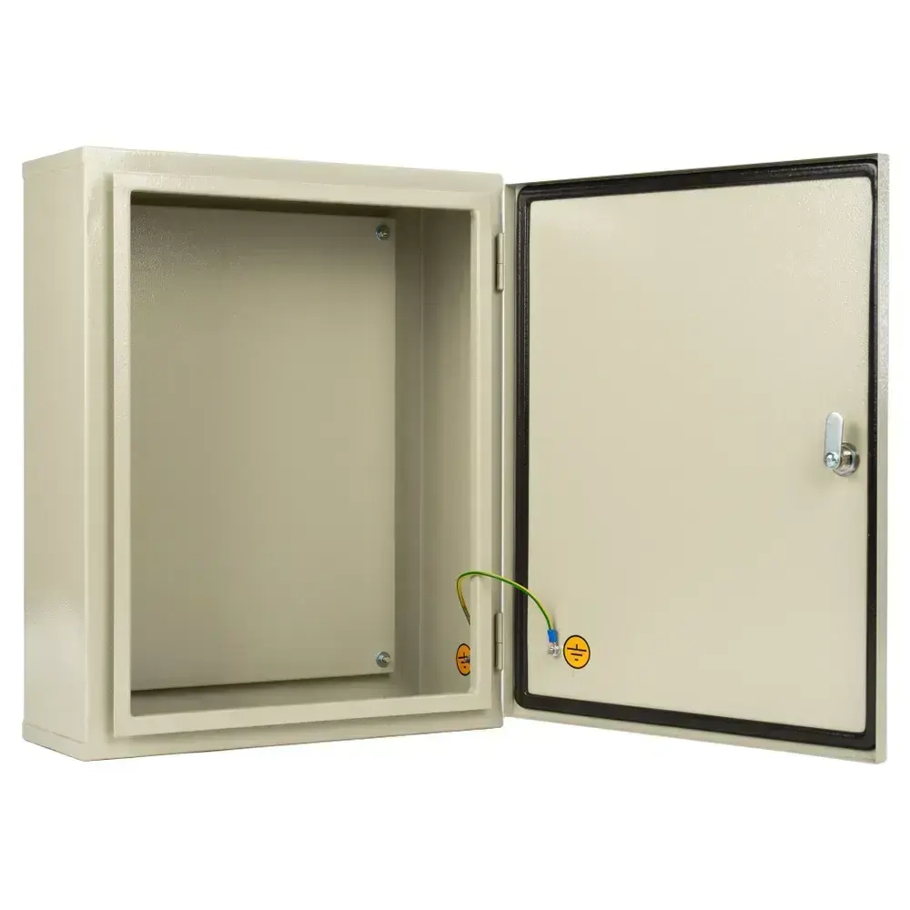 Щит распределительный навесной уличный с монтажной панелью ЩМП - 06 IP65 500х400х170 металлический