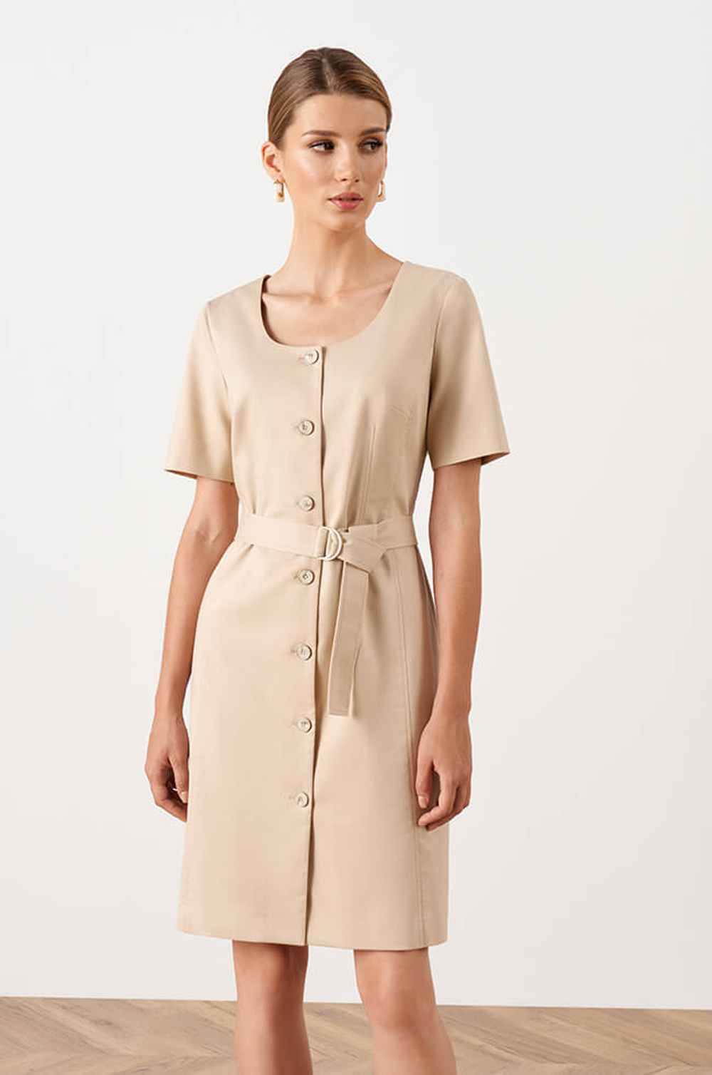 51569 Платье женское (бежевый)