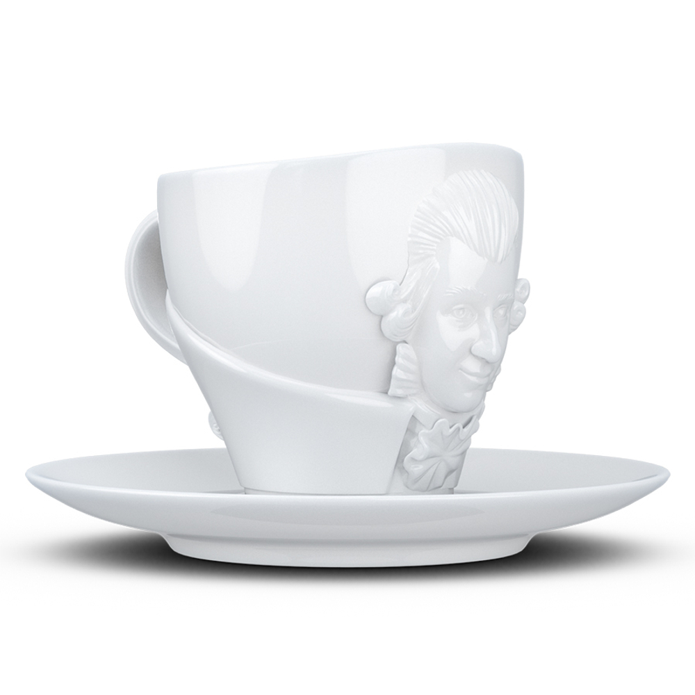 Чайная пара talent wolfgang amadeus mozart, 260 мл, белая