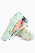 Бутсы Nike Mercurial Superfly 10 Club MDS FG/MG Junior - голубой