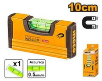 Уровень компактный магнитный 100 мм INGCO HMSL03101 INDUSTRIAL