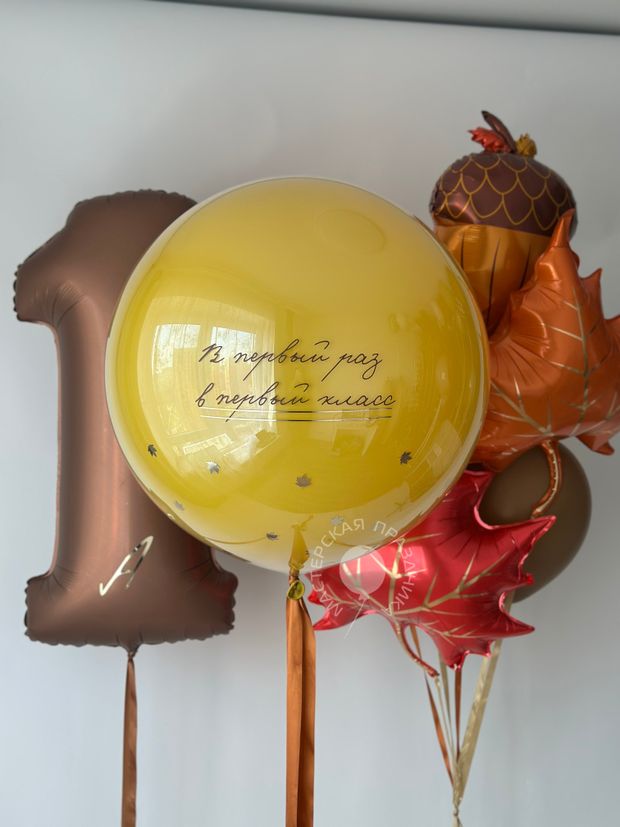 Воздушные шары для первоклашки №8764