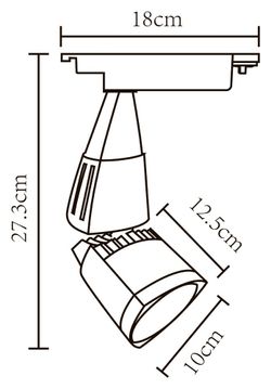 Трековый светильник Arte Lamp