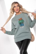 Свитшот "Тедди" (грин) Б7543 LT Collection
