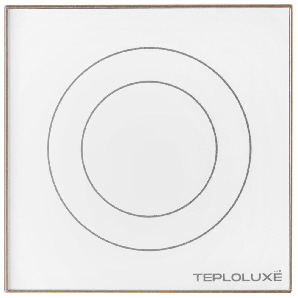 Терморегулятор электронный Теплолюкс Solus Zen Wi-Fi белый/золото