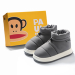 PAUL FRANK Couple"s Insulated Shoes Thermal Waterproof Low top Snow Boots Men"s