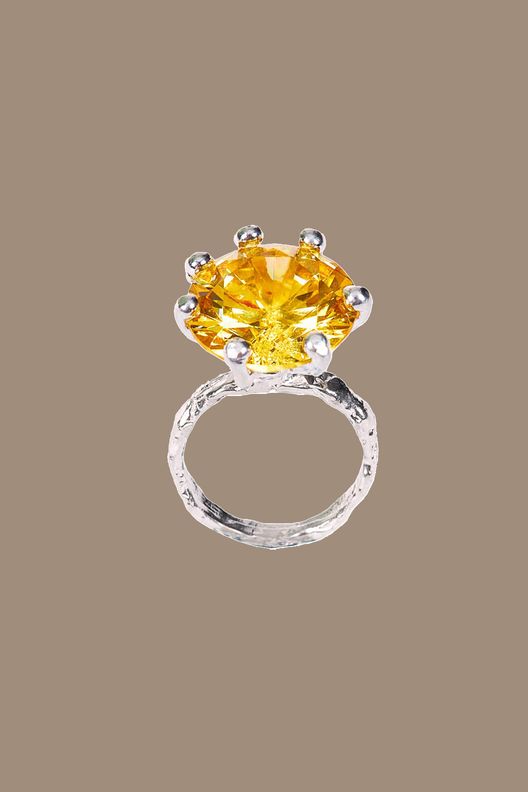 Кольцо YELLOW LA PRINCESSE / Puntus