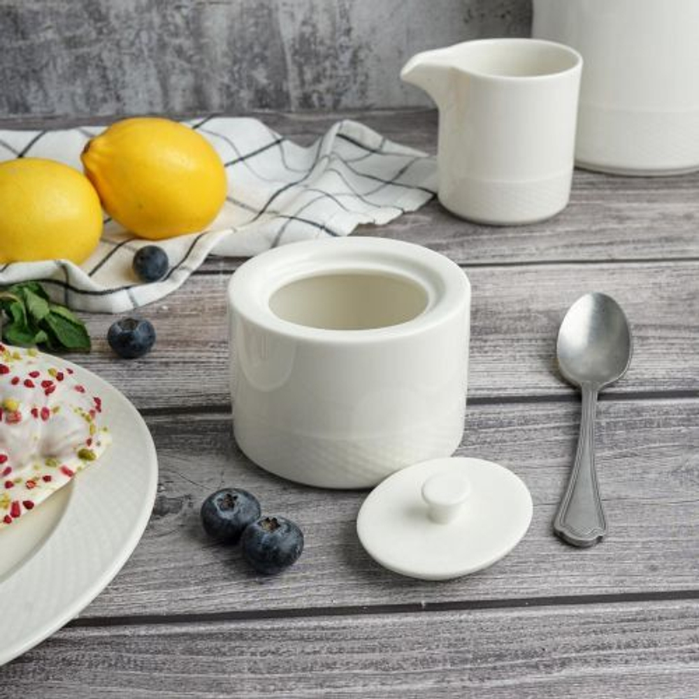 Сахарница 200мл,фарфор "NOBLE" серия "IMPRESS"