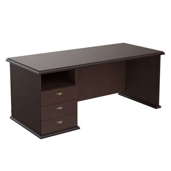 Стол руководителя однотумбовый RDT 188.A(L) 1800х800х750 RAUT