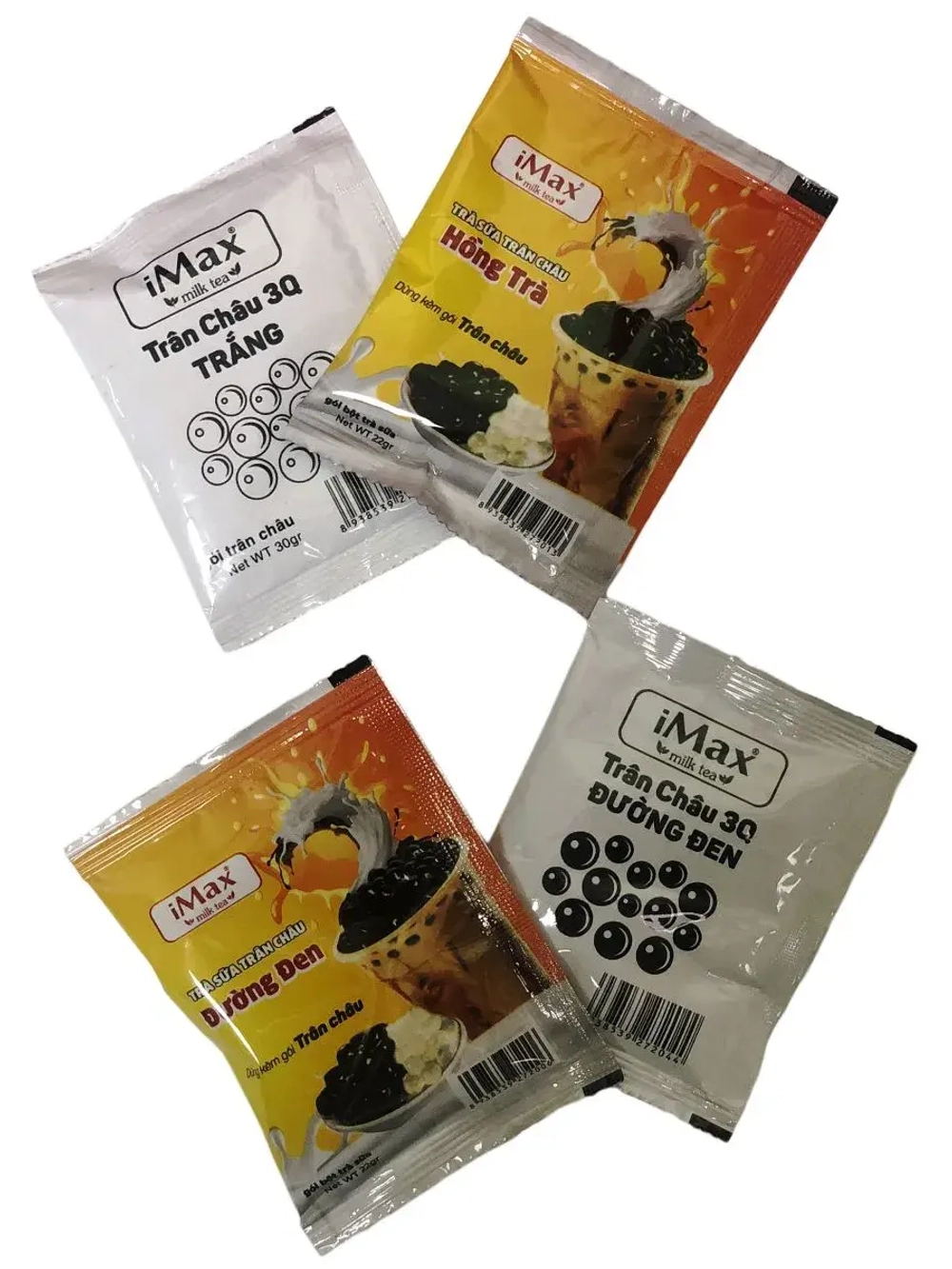 Молочный чай с тапиокой Бабл Ти ассорти 4 порции