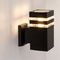 Уличный настенный светильник Arte Lamp Hadar A4421AL-1BK