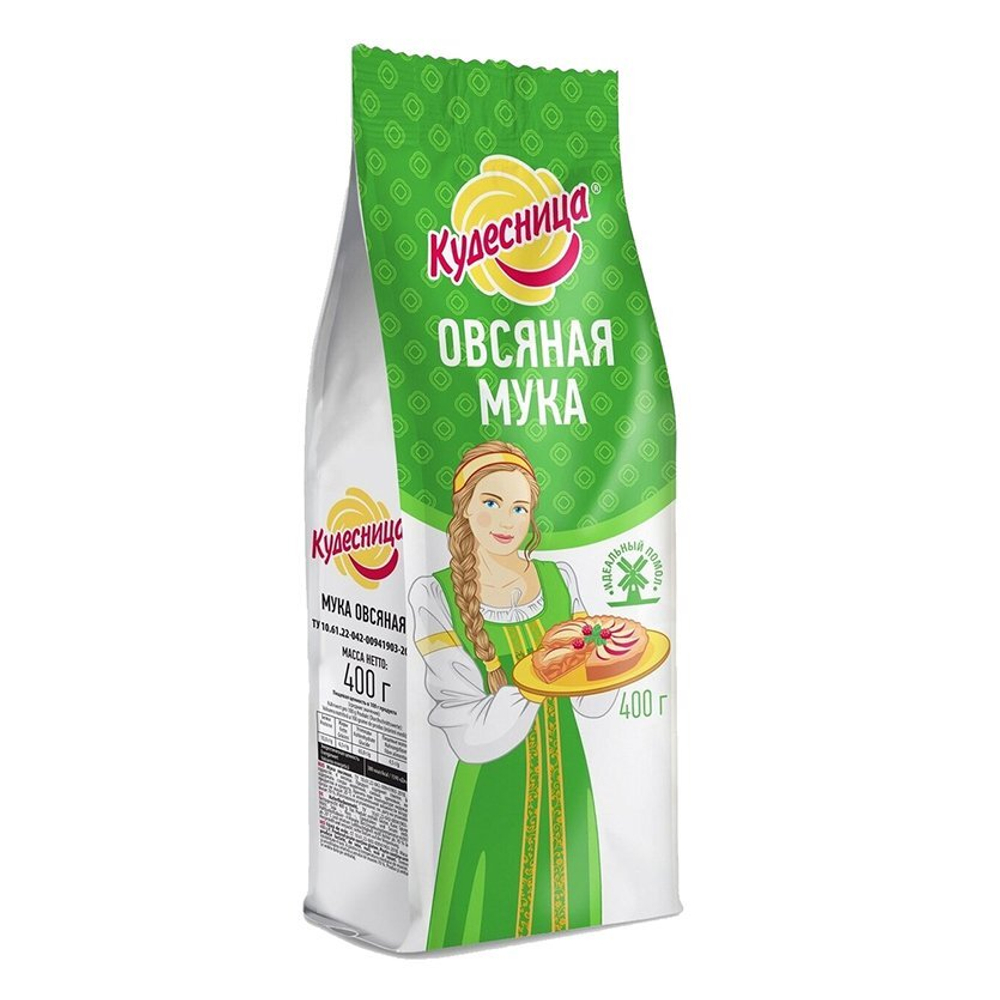 Мука Овсянная (т/м Кудесница) 400г