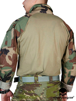 Тактическая рубашка EmersonGear G3 Combat Shirt (EM9278). Вудланд