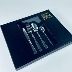 Lenardi 197-035 Набор столовых приборов 24пр. в под.уп.(х8)Металл