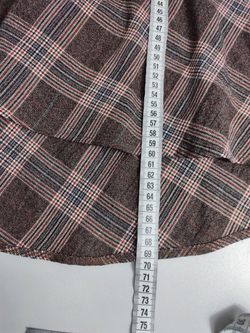 Юбка КАЛIНКА в клетку 48 размер