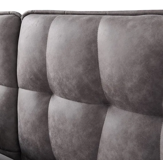 Кровать Hush с подъемным механизмом, 160х200 см, темно-бежевая