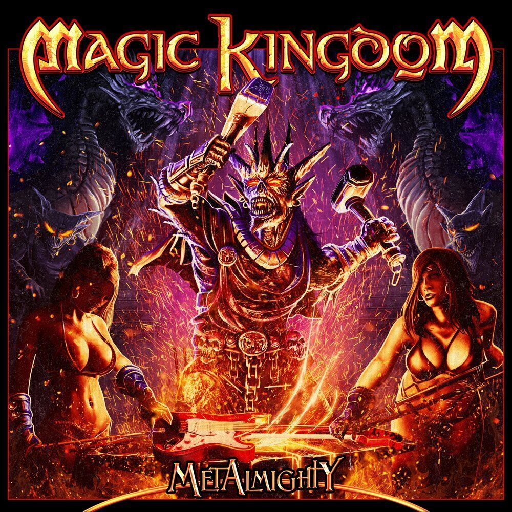 MAGIC KINGDOM MetAlmighty 2019, музыкальный компакт диск, neoclassic power metal, IRON MASK