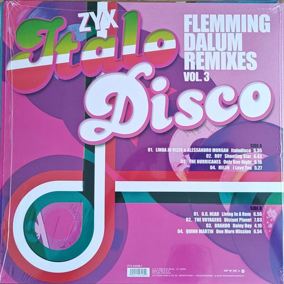 Various – ZYX Italo Disco: Flemming Dalum Remixes Vol.3 LP