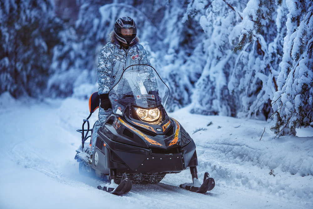 Снегоход РУССКАЯ МЕХАНИКА Тайга Patrul 550 SWT