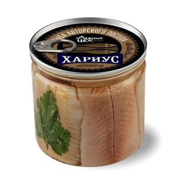 Хариус cлaбoго посола 0,36 л.