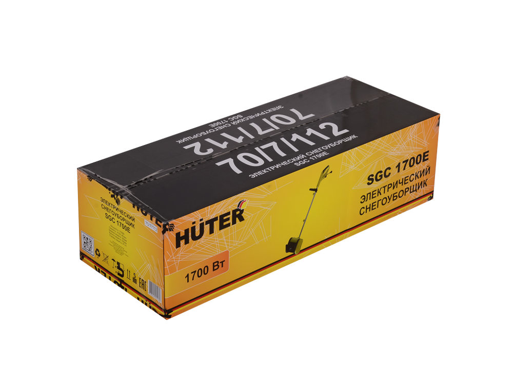 Снегоуборщик электрический (электролопата) Huter SGC 1700E